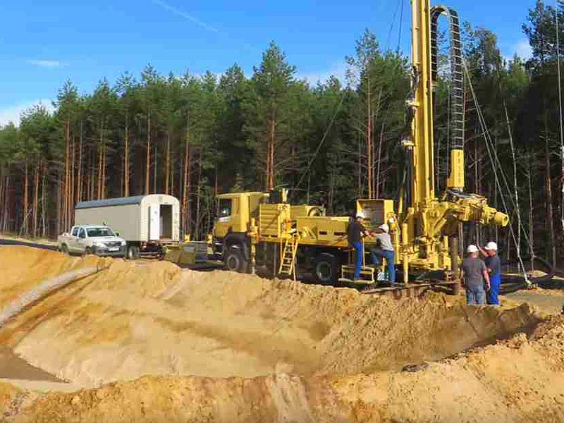 промышленное бурение скважин